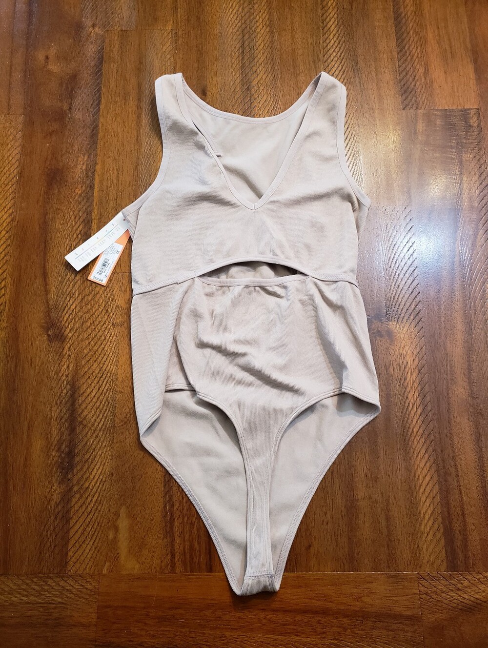 NWT Colsie Beige Sleeveless Bodysuit